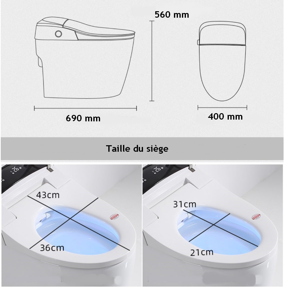 Toilette japonaise Daimyo