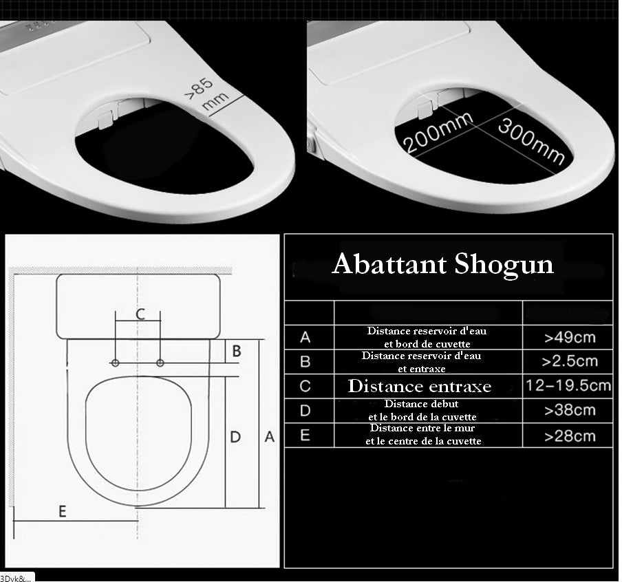 Siège électrique japonais Shogun